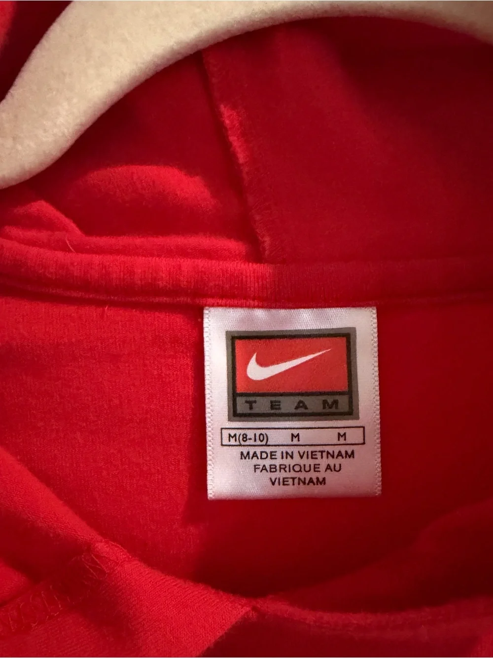 Nike Girl’s UGA Bulldogs Dawgs Georgia  Red Hooded Sweatshirt Pullover M (8-10)